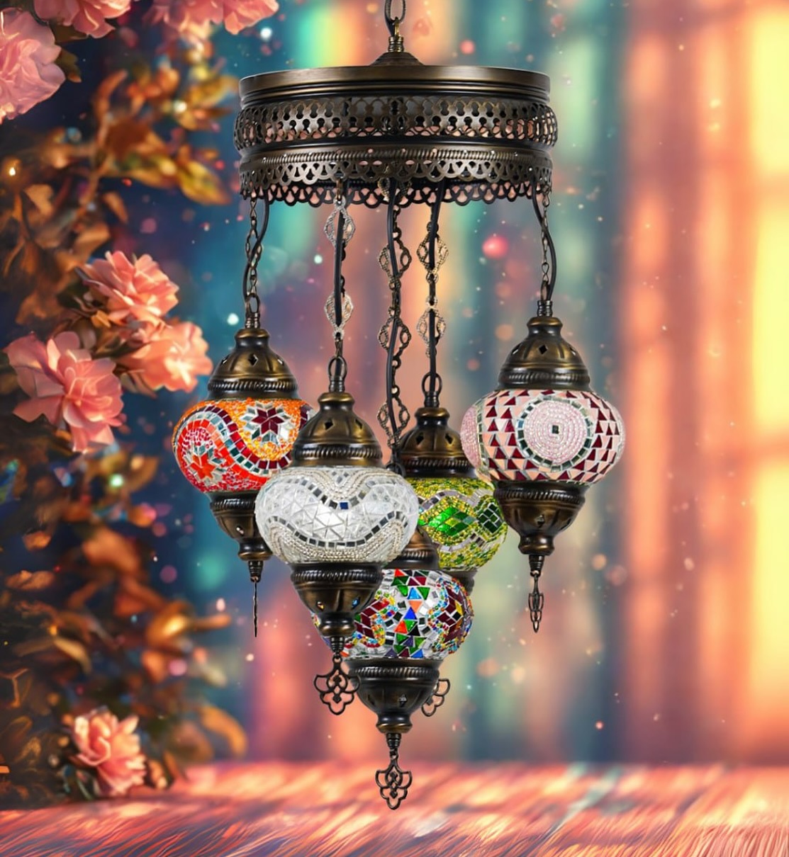Mozaik lamba - Giftland Collection el yapımı ürün