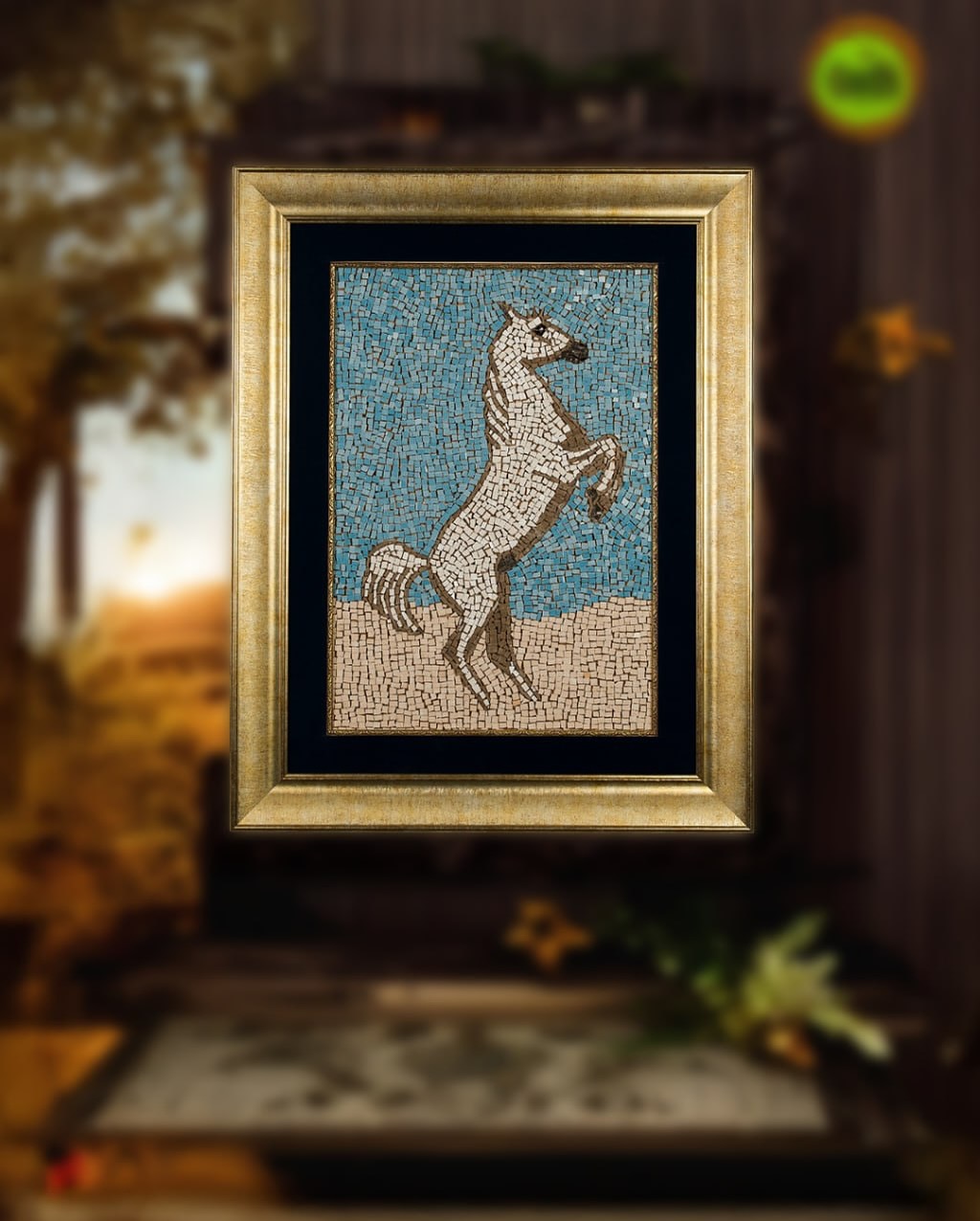 Otantik masa lambası - Giftland Collection el yapımı ürün