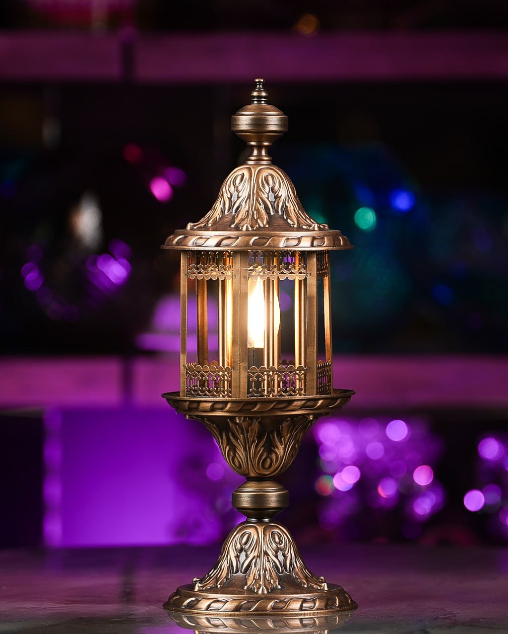 Mozaik lamba camı - Giftland Collection el yapımı ürün